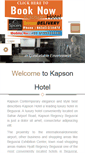 Mobile Screenshot of hotelkapson.com